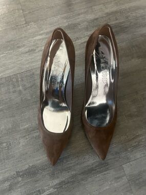 J. Crew Rich Cognac Pumps Size 10.5